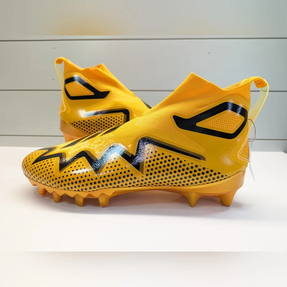 Adidas Freak 21 Ultra Team Collegiate Gold Black Yellow Football cleats Men's 14